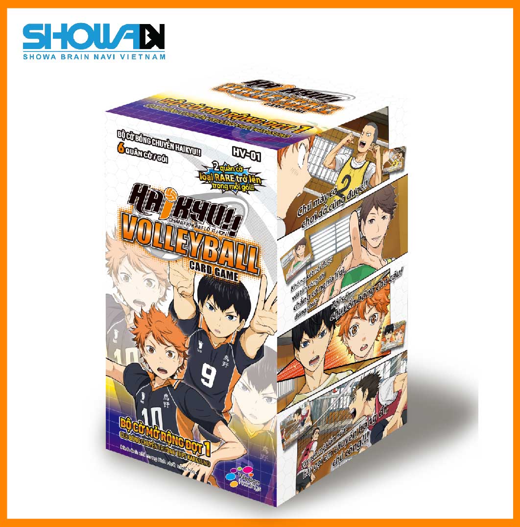 Hộp cờ mở rộng HV-01 - Bộ cờ bóng chuyền HAIKYU - 24 Gói