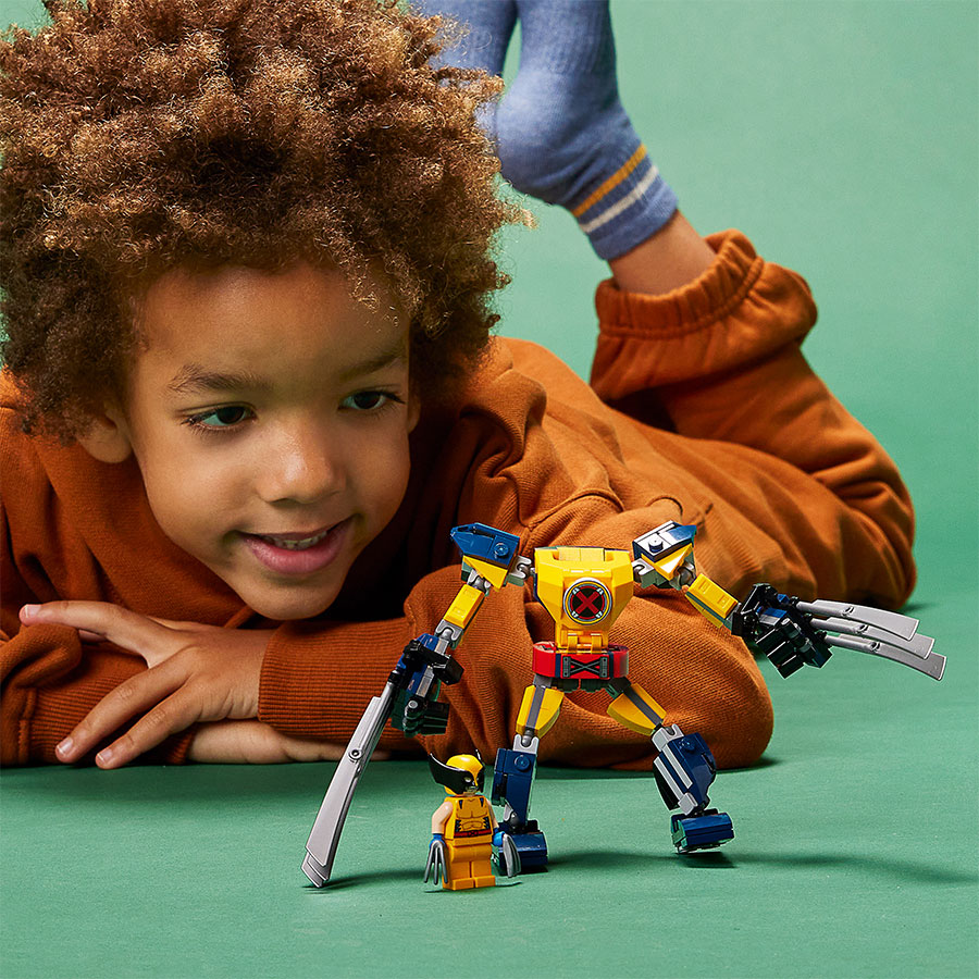 Đồ Chơi LEGO SUPERHEROES Chiến Giáp Wolverin 76202