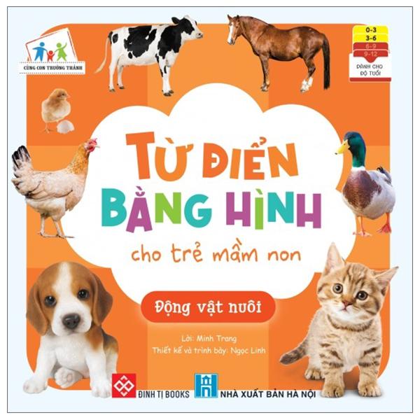 Từ Điển Bằng Hình Cho Trẻ Mầm Non - Động Vật Nuôi