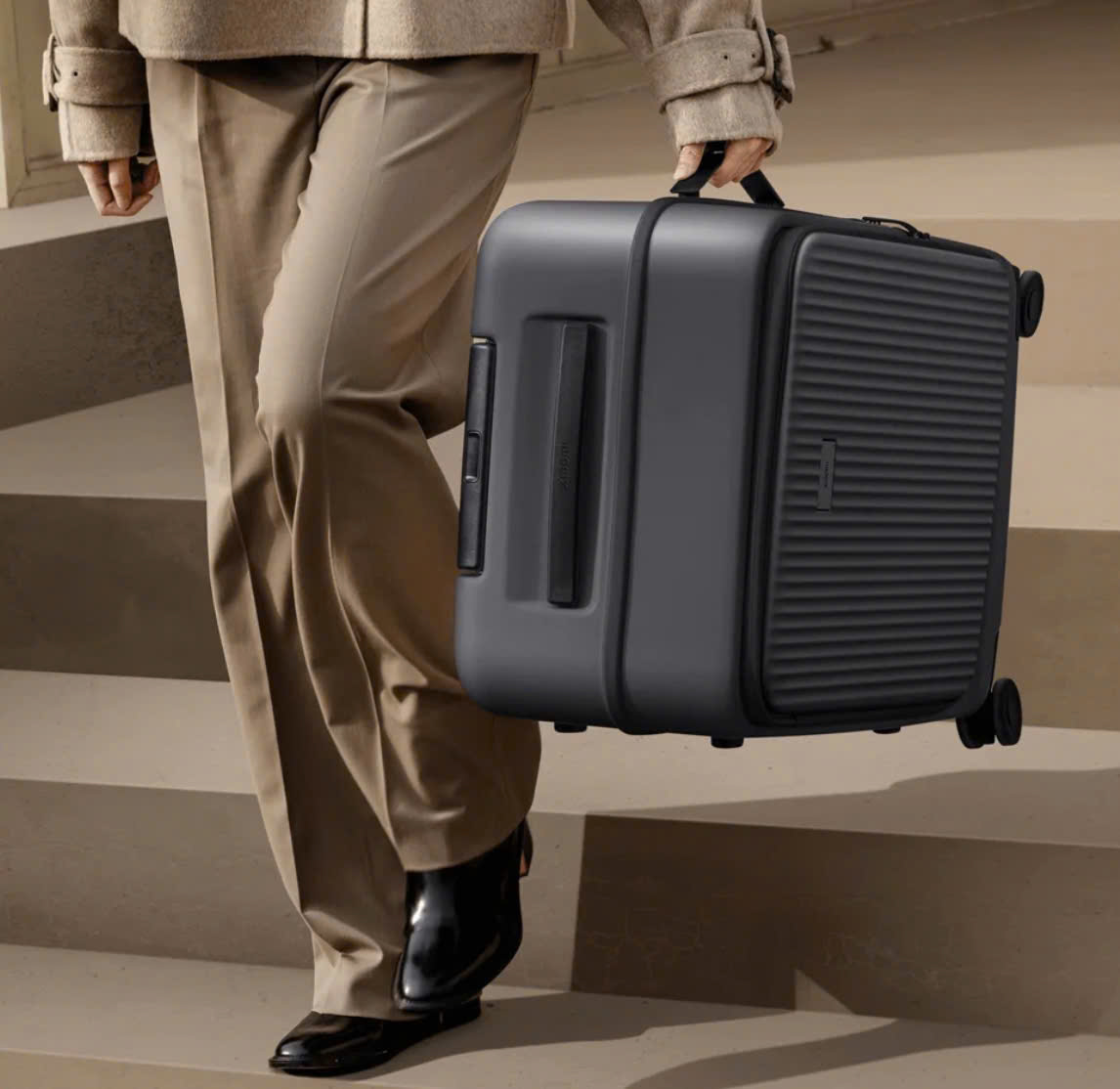 Vali Kéo Cao Cấp Xiaomi Front Opening Luggage 20 inch - Hàng Chính Hãng