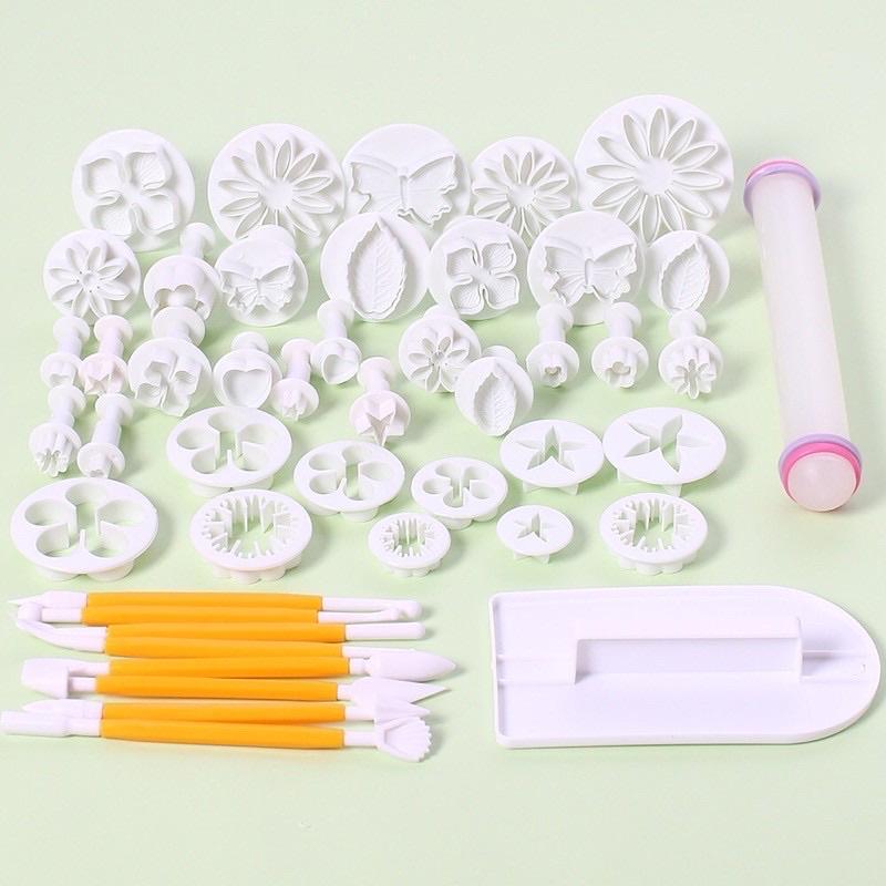 Bộ dụng cụ làm fondant 46 chi tiết