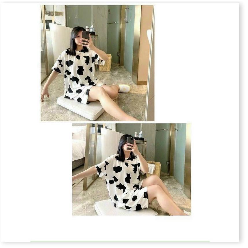 Đồ bộ bò sữa thun Cotton cực xinh