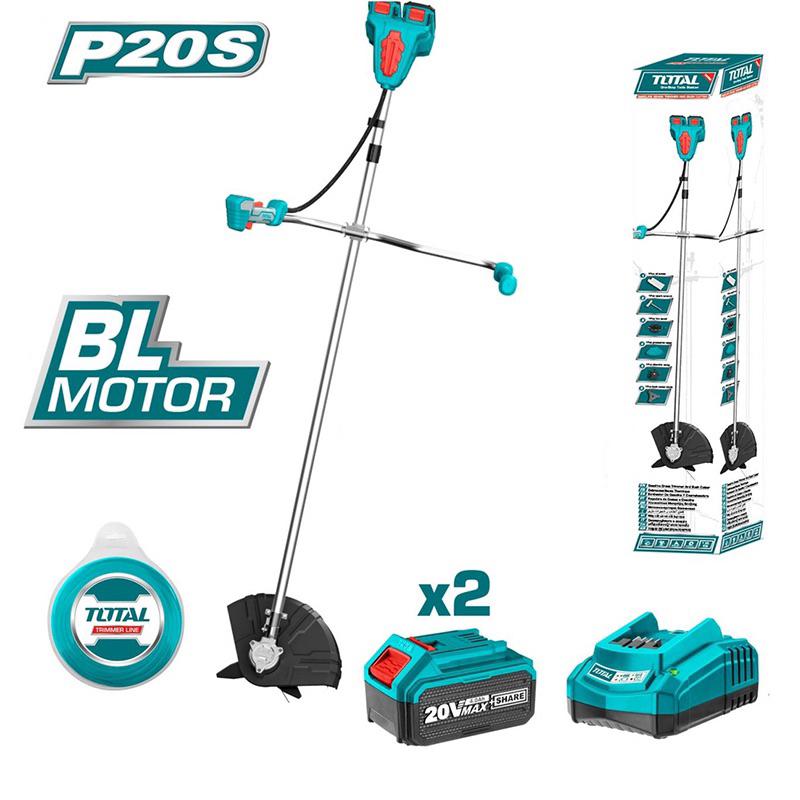 MÁY CẮT CỎ DÙNG PIN 40V TOTAL TSTLI202521 - HÀNG CHÍNH HÃNG