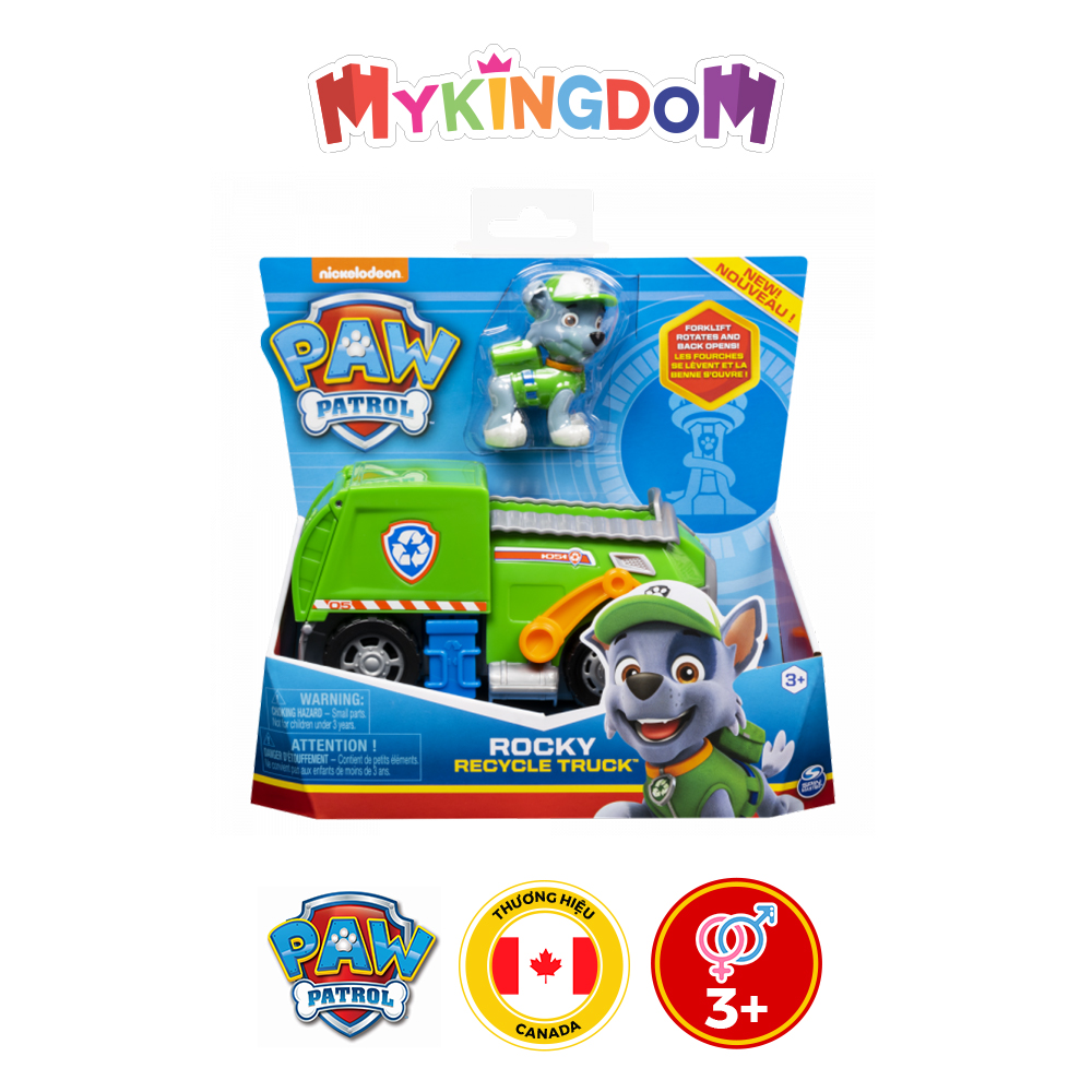 Xe ô tô cứu hộ con thú Paw Patrol SPIN MASTER 6052310 - Giao hàng ngẫu nhiên