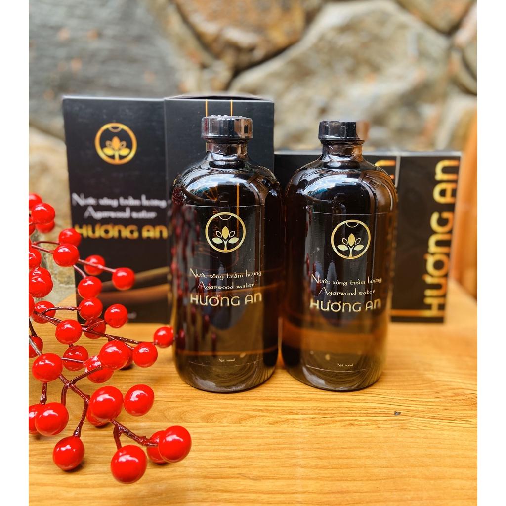 Combo 2 chai nước xông Tinh Dầu Trầm Hương Hương An 500 ml