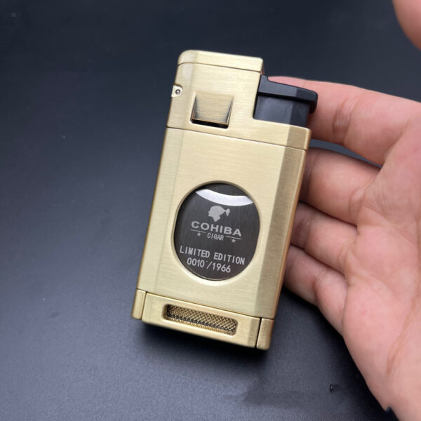 Bật lửa khò 3 tia kèm cắt tròn COB-196