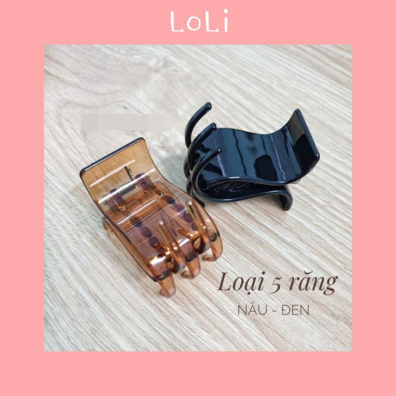 Kẹp tóc càng cua 5 răng loại đẹp
