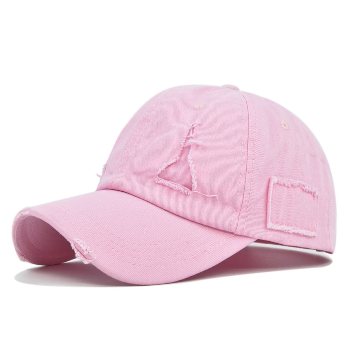 NÓN LƯỠI TRAI TRƠN THỜI TRANG NAM NỮ MŨ BÓNG CHÀY RÁCH TRƠN NHIỀU MÀU KIỂU DÁNG THỂ THAO - SMICE HOUSE