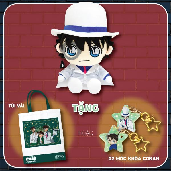 Thú Bông Thám Tử Lừng Danh Kaito Kid - Size M