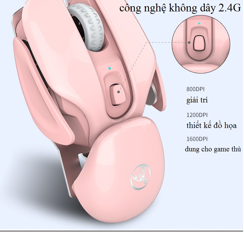 Chuột Không Dây Hình Con Tôm T.37