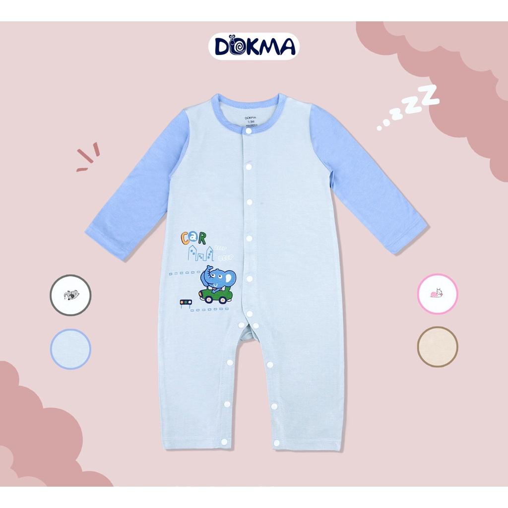 DB845 Bộ body cài giữa dài tay DOKMA (3-9M)