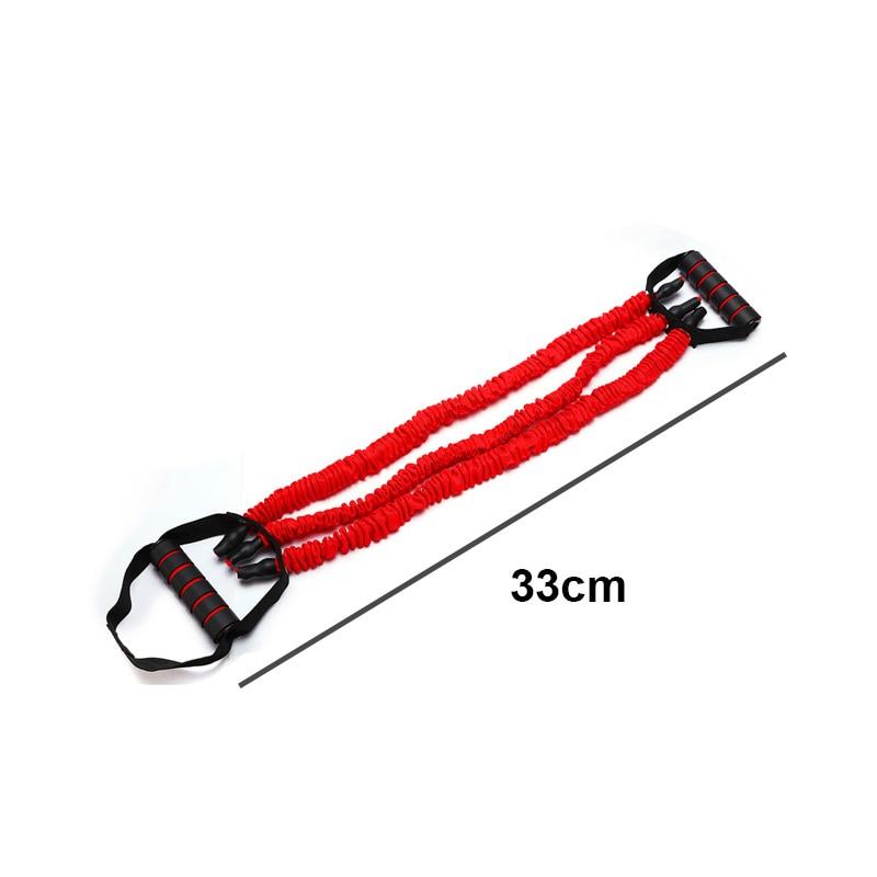 3 Tubes Chest Expander Elastic Rubber Rope Fitness Gym Exercise Home Workout Non-slip Resistance Bands Pull Rope Unisex