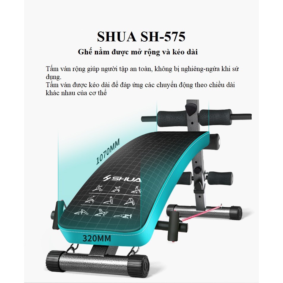 Ghế gập bụng SHUA mã SH-575