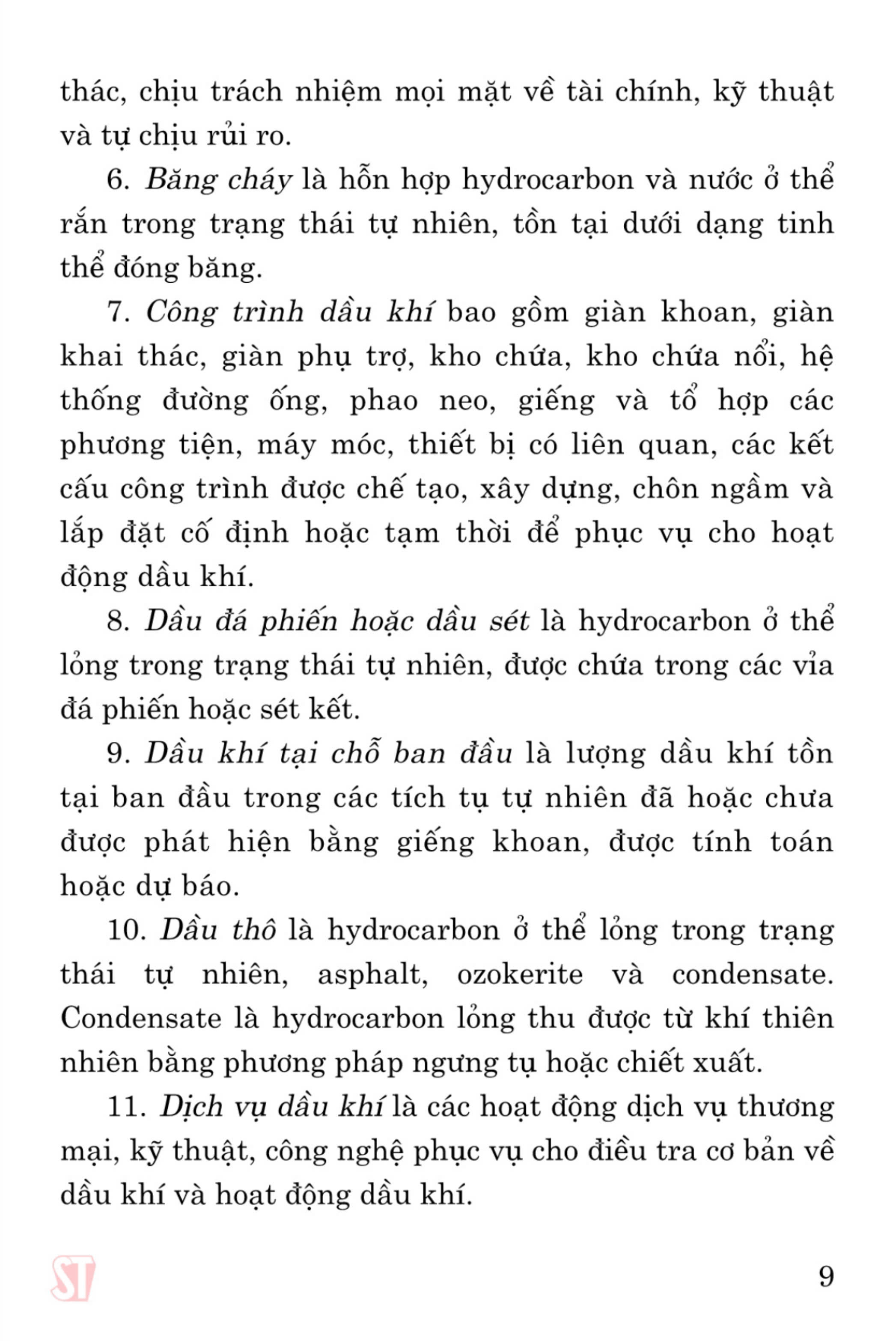 Luật dầu khí