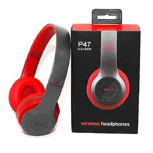 Tai nghe Bluetooth P47 chụp tai có khe cắm thẻ nhớ