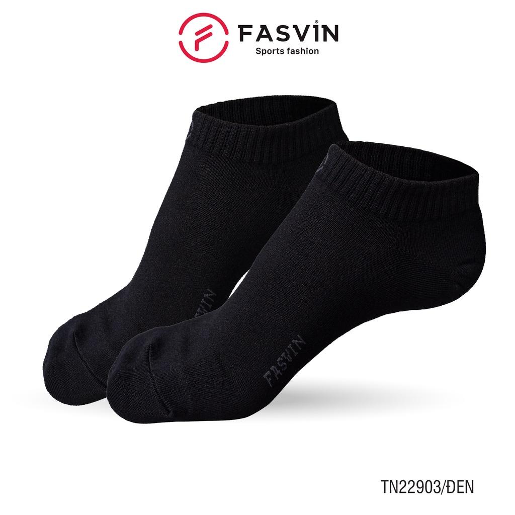 Tất Nam Cổ Ngắn FASVIN Mềm Mịn Co Giãn Tốt TN21901.HN