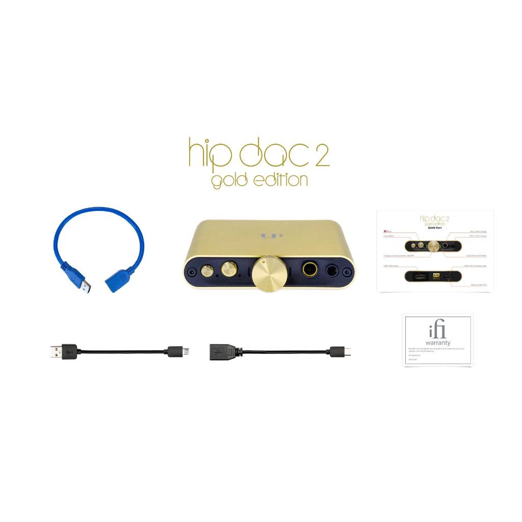 Thiết Bị Giải Mã Âm Thanh iFi Hip DAC 2 (Gold Edition)  - Hàng Chính Hãng