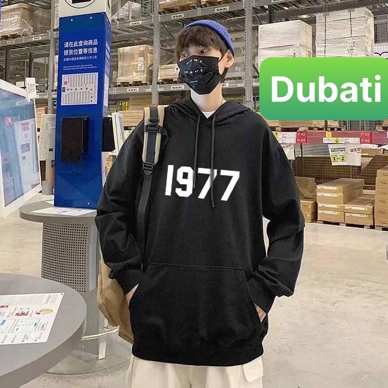 ÁO KHOÁC HOODIE NAM NỮ CHẤT NỈ DÀY PHOM FROM RỘNG 1977 PHONG CÁCH XINH XẮN DỄ THƯƠNG -DUBATI FASHION