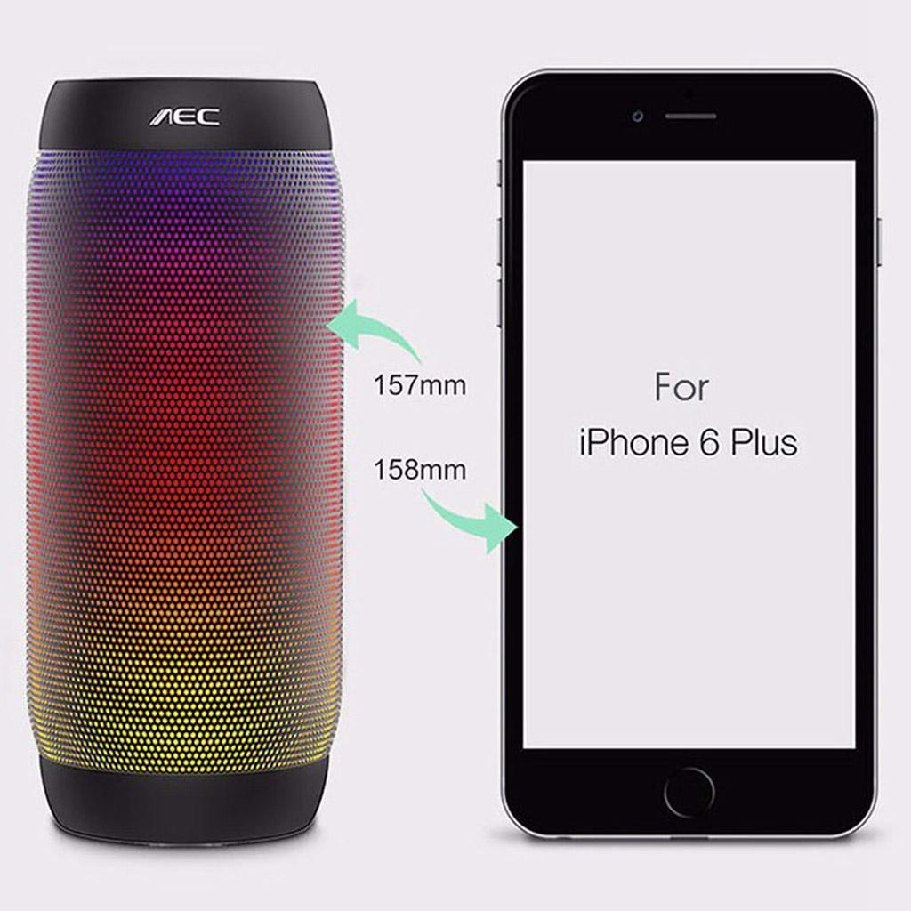 Wireless Portable Bluetooth Speaker with 6 Patterns Illuminated LED