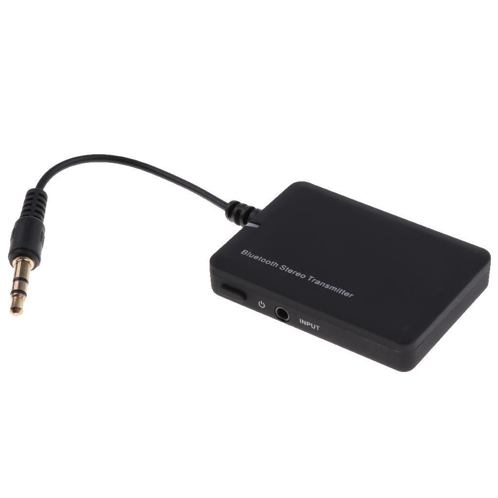 3.5mm Stereo Audio Bluetooth Transmitter Adapter Support A2DP For TV/PC/MP3