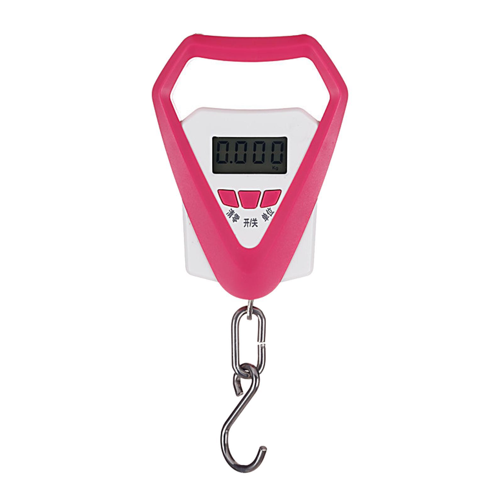 Electronic Hanging Weight Scale with Weight Hook 110lb /50kg for Travel Bag