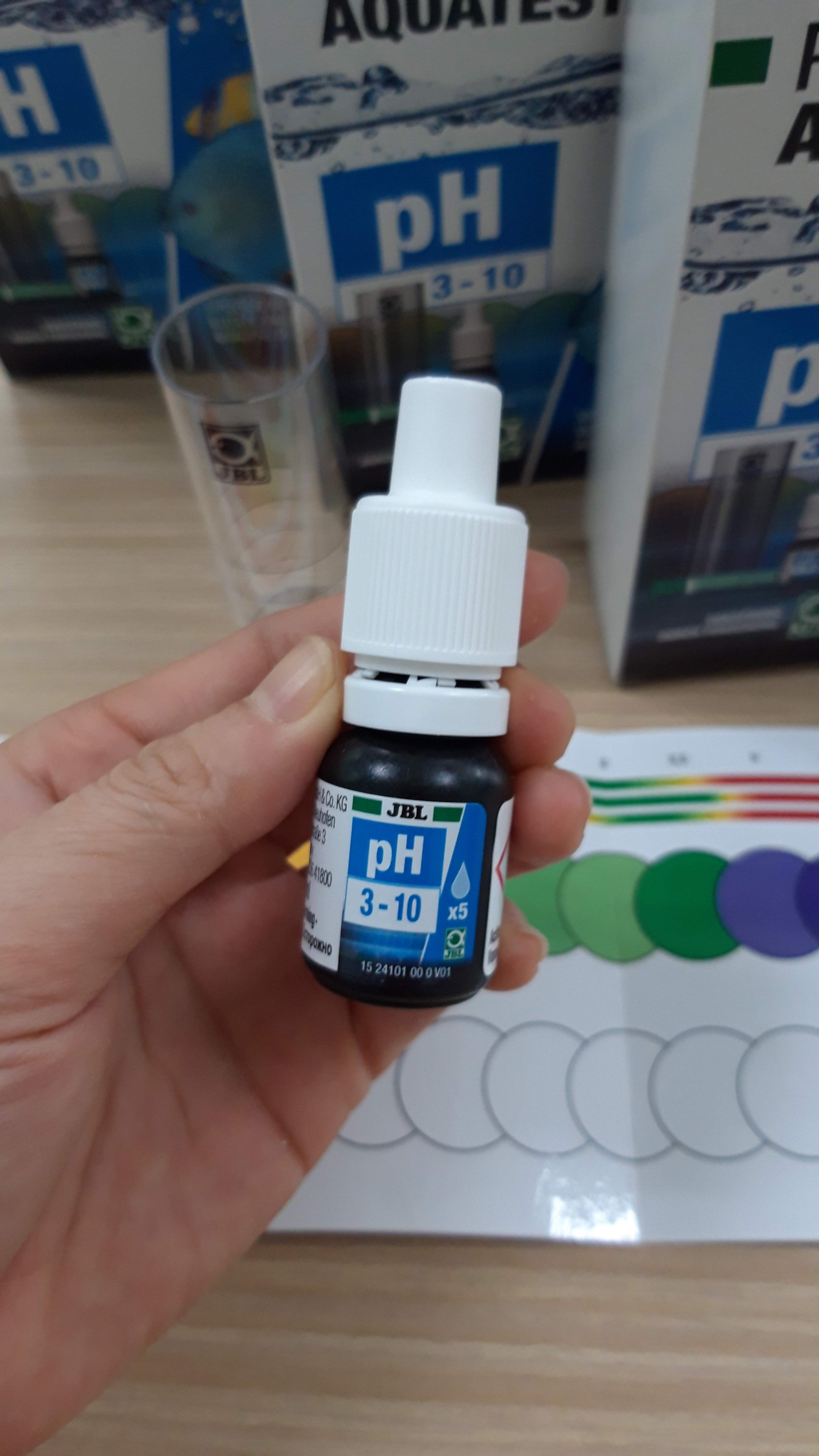 Hộp kiểm tra PH nước - Hộp test PH JBL - ĐỨC