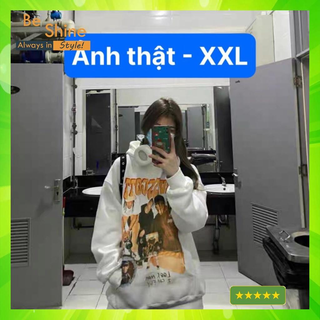 Áo Nỉ Hoodie có mũ Travis Scott, Hoodie Nam Nữ Form Rộng Unisex, chất nỉ bông - Beshine Store