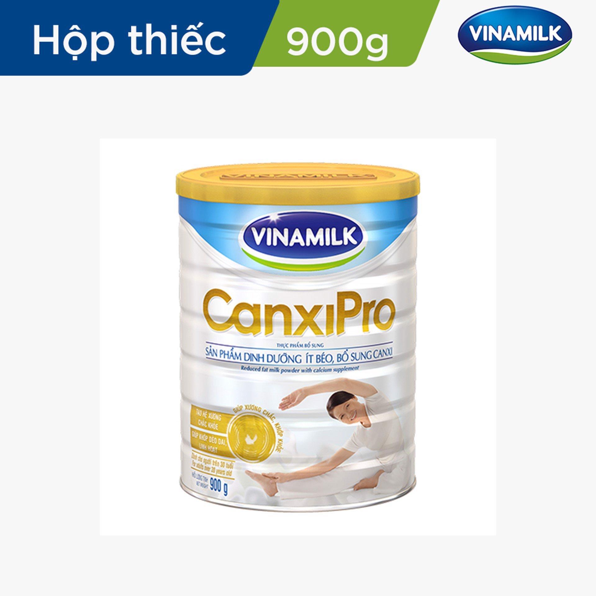 Sữa Bột Vinamilk Canxi Pro - Hộp 900g