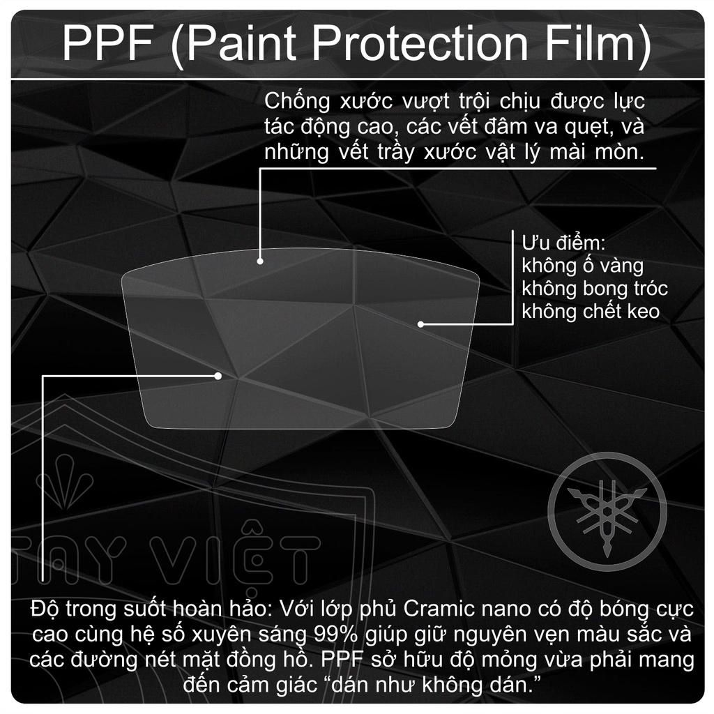 miếng dán PPF bảo vệ mặt đồng hồ dành cho xe Exciter 150