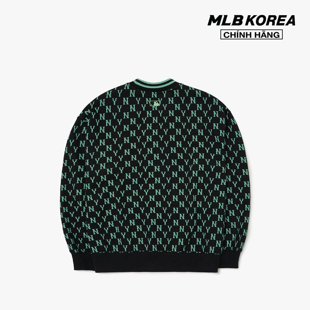 MLB - Áo sweatshirt tay dài phom suông Classic Monogram Front Brushed Overfit 3AMTM0926-50BKS