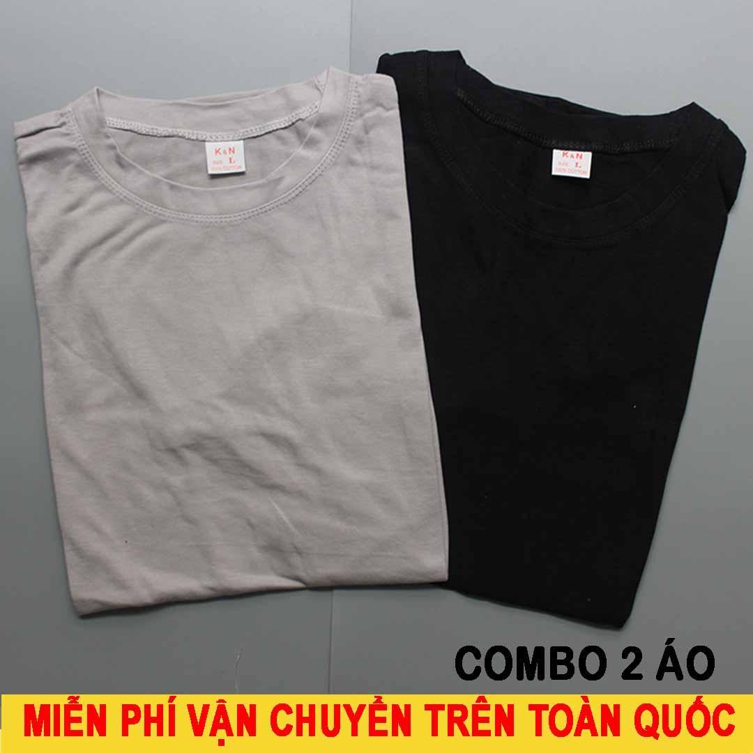 Áo Thun Trơn Nam (Màu Ngẫu Nhiên) Chất Liệu Cotton Cao Cấp Thoáng Mát Thoải Mái XB02