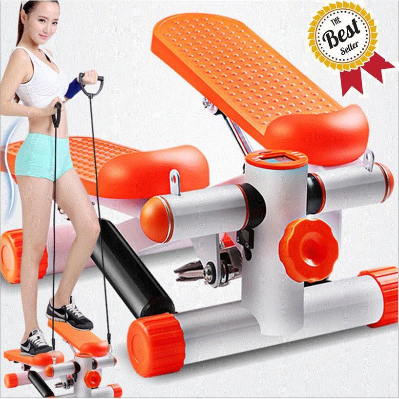 Máy chạy bộ tại chỗ mini stepper Cao cấp tặng dây kéo chạy bộ ... Hàng mới !!!