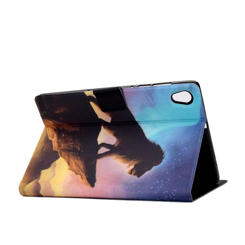 Bao da máy tính bảng in hình sư tử cho Lenovo Tab M10 HD thế hệ thứ 2 TB-X306F TB-X306X