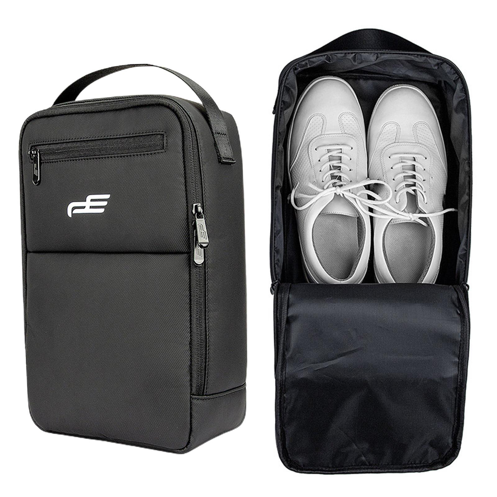 Golf Shoes Bag Golf Sneakers Bag Shoe Carrier Bags Zipper Tote Pouch Large Capacity Durable Shoe Storage Organizer Bag Golf Gift for Men Women