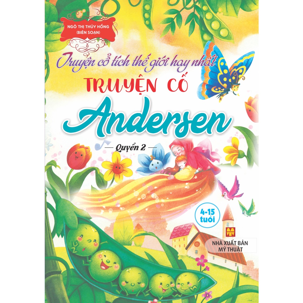 Sách - Combo 3 cuốn Truyện Cổ Tích Thế Giới Hay Nhất - Truyện Cổ Andersen (Quyển 1,2,3)