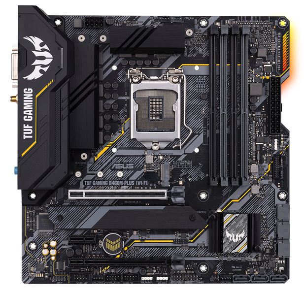 Bo Mạch Chủ Mainboard ASUS TUF GAMING B460M-PLUS WIFI  - Hàng Chính Hãng