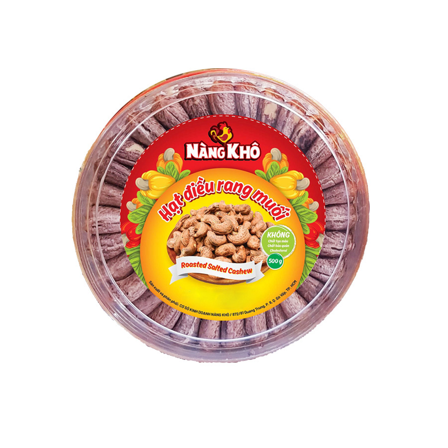 Hạt điều rang muối a cồ xuất khẩu cao cấp xếp hộp | Yotafood