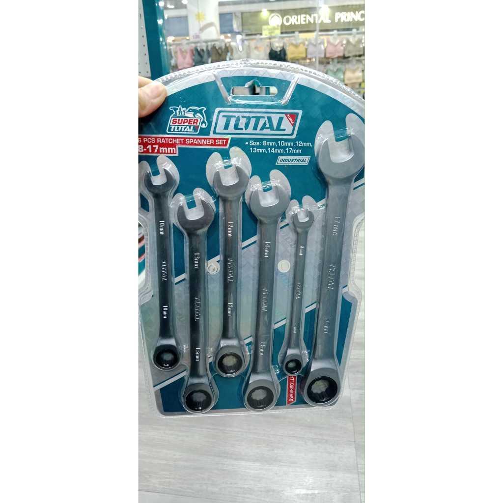 BỘ 6 CỜ LÊ MIỆNG VÒNG 2 CHIỀU TOTAL THT102RK566 - HÀNG CHÍNH HÃNG