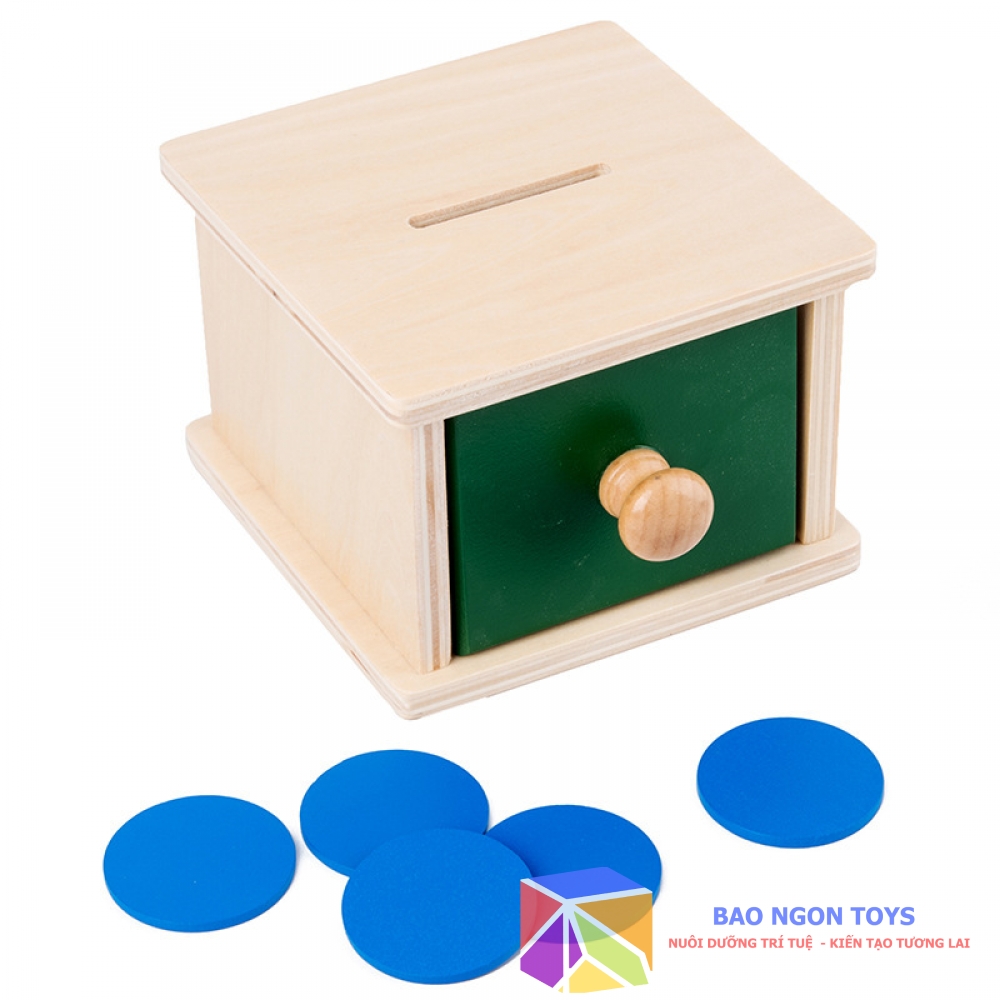 HỘP THẢ BÓNG MONTESSORI - BAO NGON TOYS - DG72