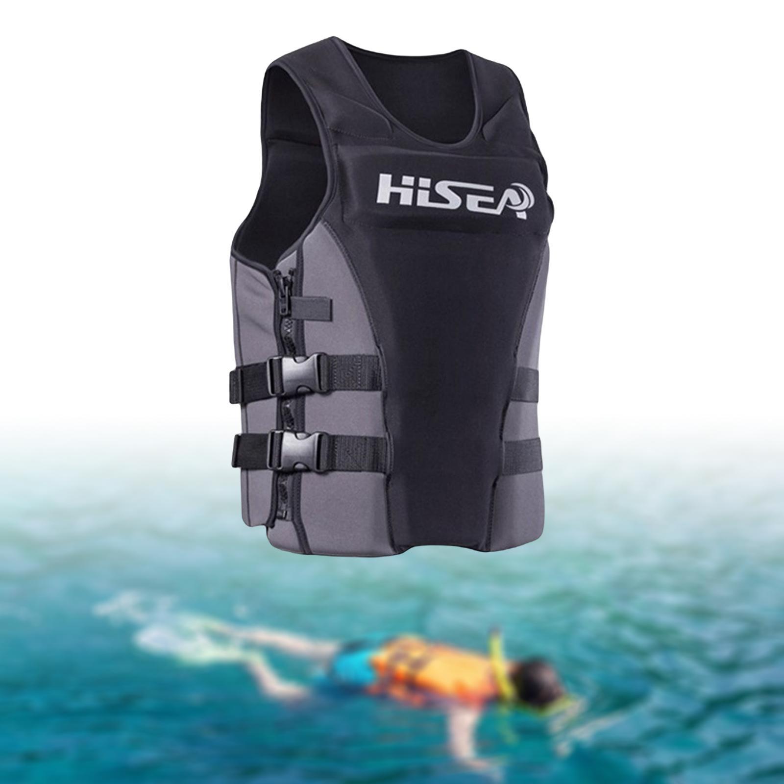 Safety Life Jacket Vest Kayaking Buoyancy Motorboat Fishing