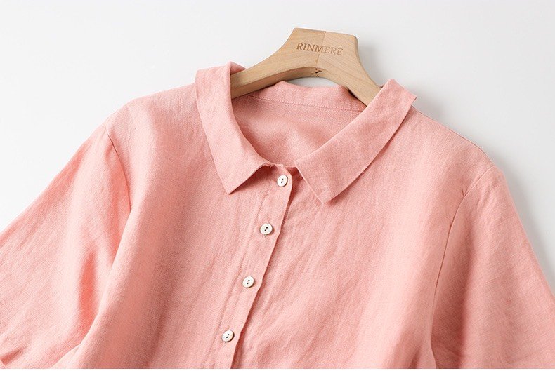 Đầm thiết kế dáng suông chất linen thoáng mát, dẽ mặc mẫu mới