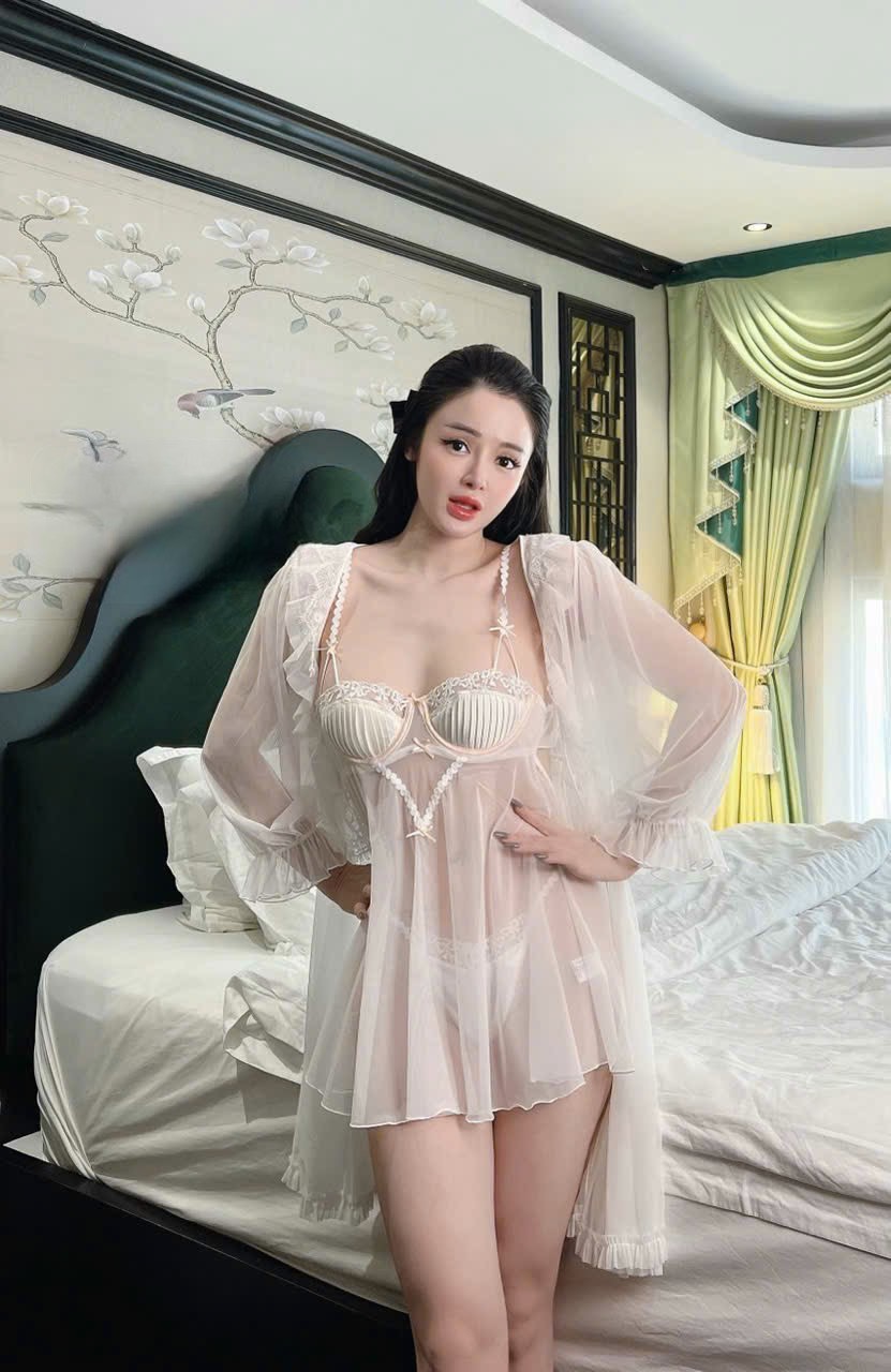 Váy Ngủ Ren Nữ Quyến Rũ (Không kèm áo choàng) - B.Lingerie