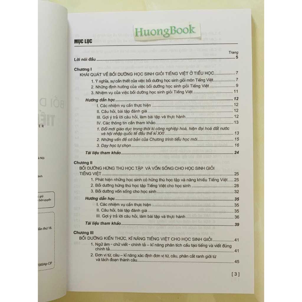 Sách - Bồi dưỡng học sinh giỏi Tiếng Việt ở Tiểu học