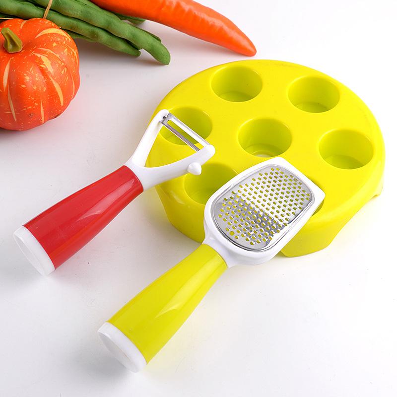 8pcs / bộ với các công cụ silicone chịu nhiệt thép không gỉ nấu ăn