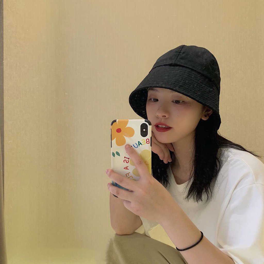 Mũ che nắng, mũ vành tròn nhỏ, nón cụp vành siêu chất phong cách hot teen MD02