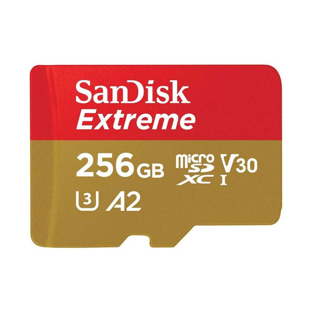 Giá Hủy Diệt Thẻ Nhớ Microsdxc Sandisk Extreme A2 - V30 U3 4K Class 10 Uhs - I 190Mbs - Hàng Nhập Khẩu - 256Gb