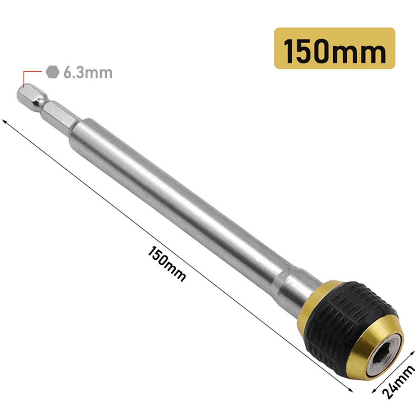 Drill Chuck Extension Adapter 1/4 inch Accessories Comfortable Grip Bar
