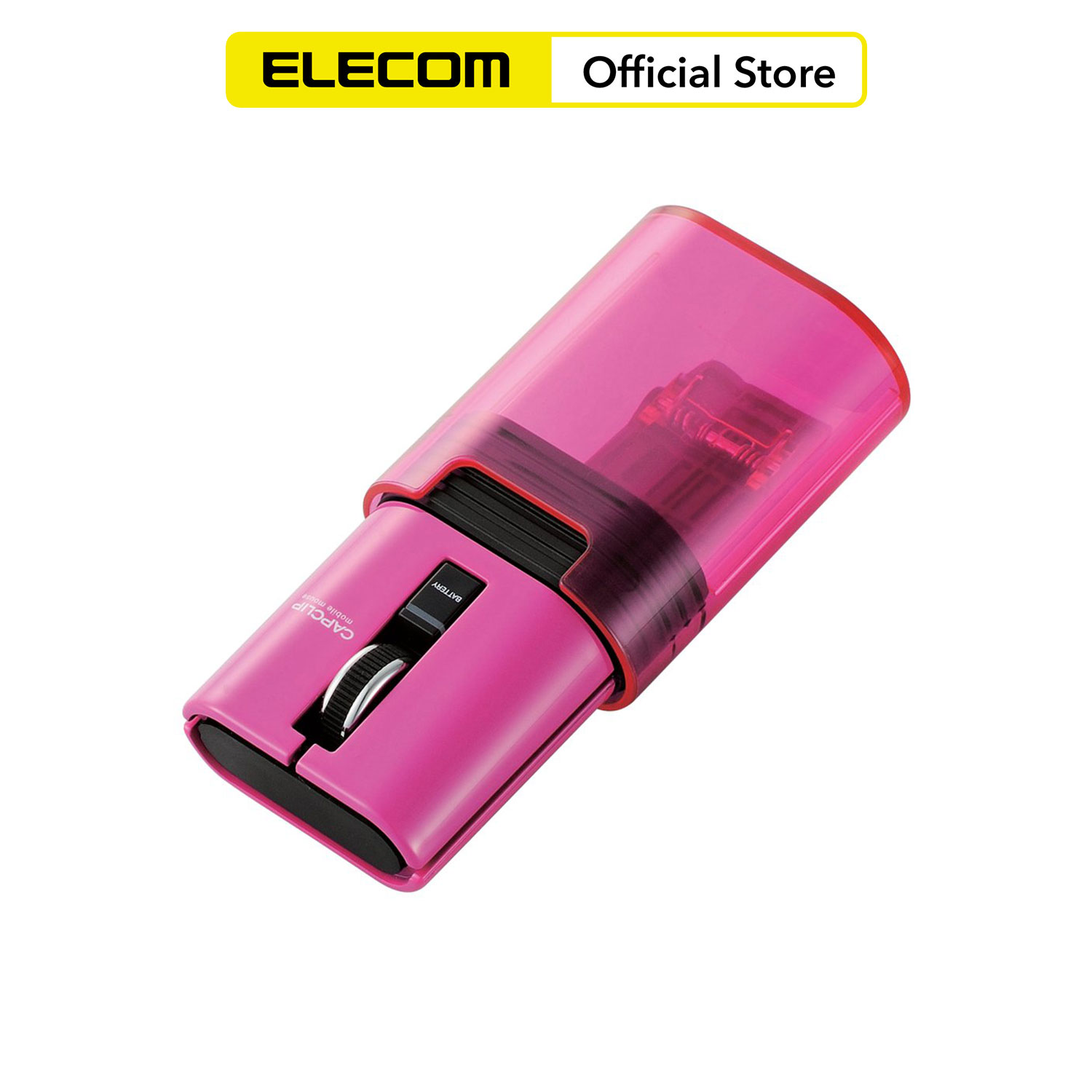 Chuột không dây mini Bluetooth ELECOM M-CC1BR - Hàng chính hãng