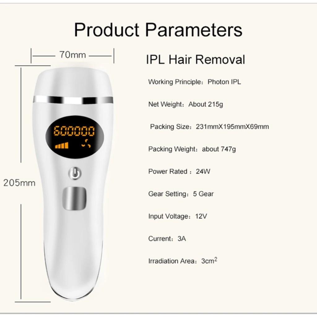 Máy triệt lông cá nhân Hair Remover (White)