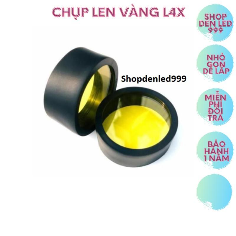 Chụp LENS Vàng Phá Sương Loại Đẹp Cho Đèn Trợ Sáng L4 L4x L6 L6x